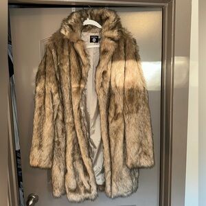 Boohoo Faux Fur Coat